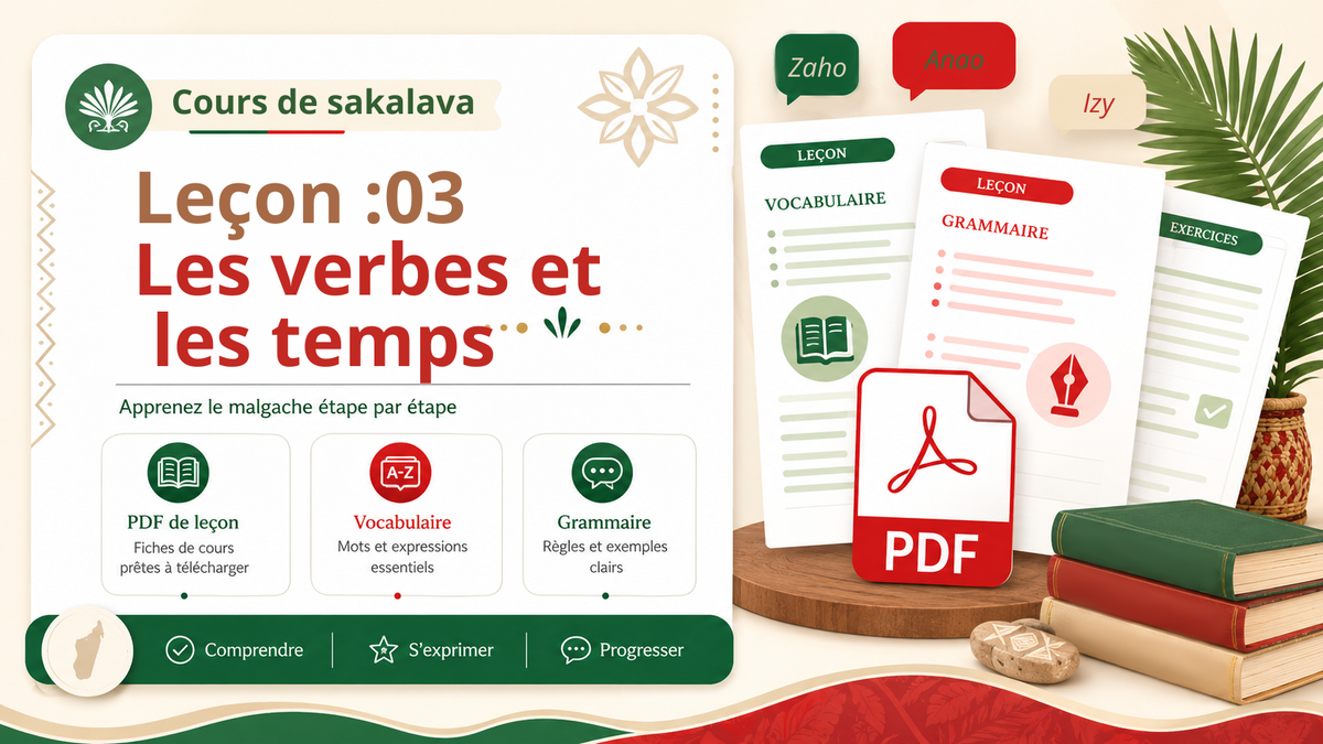 Les verbes et les temps en sakalava